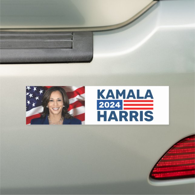Kamala Harris 2024 Collectible Campaign Photo Car Magnet (In Situ)