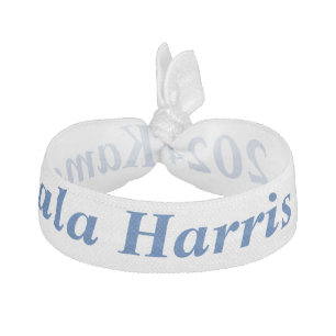 Kamala Harris 2024 Custom Text & Colors Elastic Hair Tie