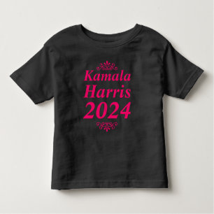 Kamala Harris 2024 Custom Text & Colors Ornaments Toddler T-shirt