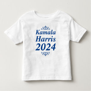 Kamala Harris 2024 Custom Text & Colors Ornaments Toddler T-shirt