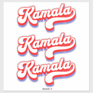 Kamala Harris 2024 Cute 2024 Election Hot Pink Sticker