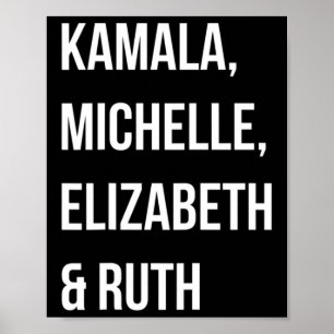 Kamala Harris 2024 Election Anti Trump  Poster