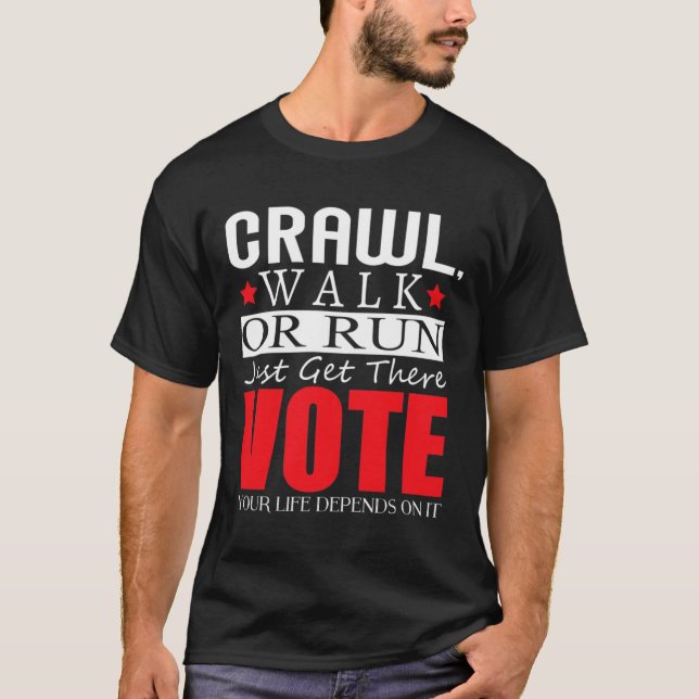 Kamala Harris 2024 Election Anti Trump  T-Shirt (Front)