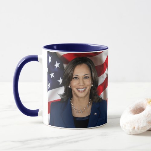 Kamala Harris 2024 Election Cool Collectible Photo Mug