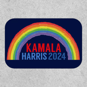 Kamala Harris 2024 Election Rainbow LGBTQ Patch