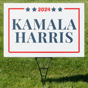 Kamala Harris 2024 Election Yard Sign - Premium