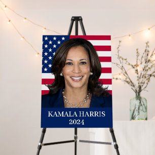 Kamala Harris 2024 Foam Board