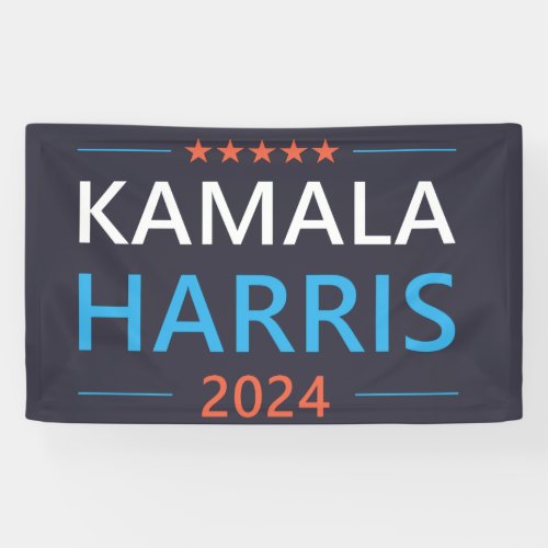 Kamala Harris 2024 for President Banner