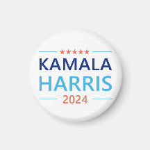 Kamala Harris 2024 for President Button