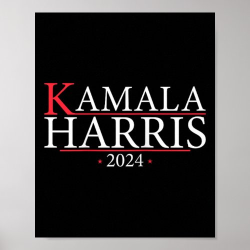 Kamala Harris 2024 For President Campaign _ Kamala Poster