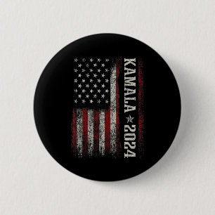 Kamala Harris 2024 For President Election Campaign Button