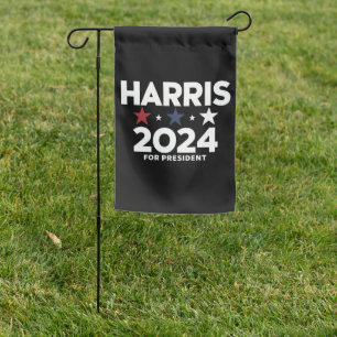Kamala Harris 2024 For President Election Campaign Garden Flag
