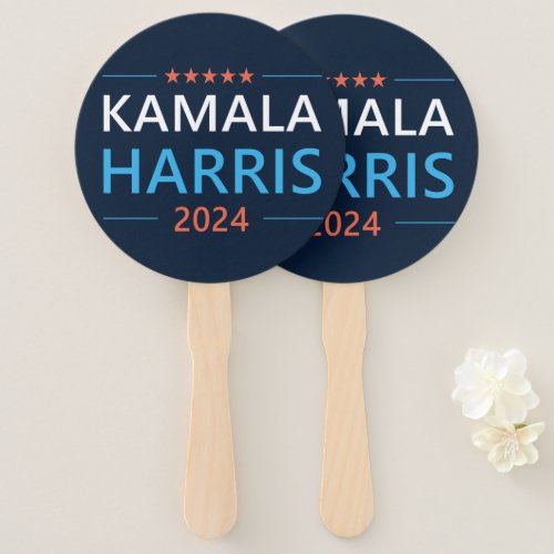 Kamala Harris 2024 for President Hand Fan