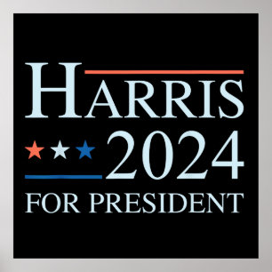 Kamala Harris 2024 For President Poster