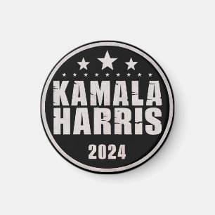 Kamala Harris 2024 For President Retro Election Magnet