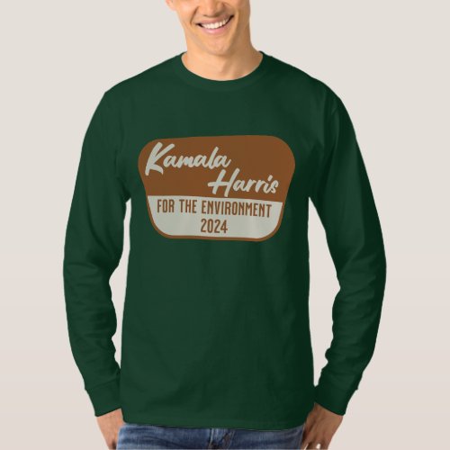 Kamala Harris 2024 for the Environment T_Shirt