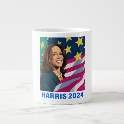 KAMALA HARRIS 2024 GIANT COFFEE MUG