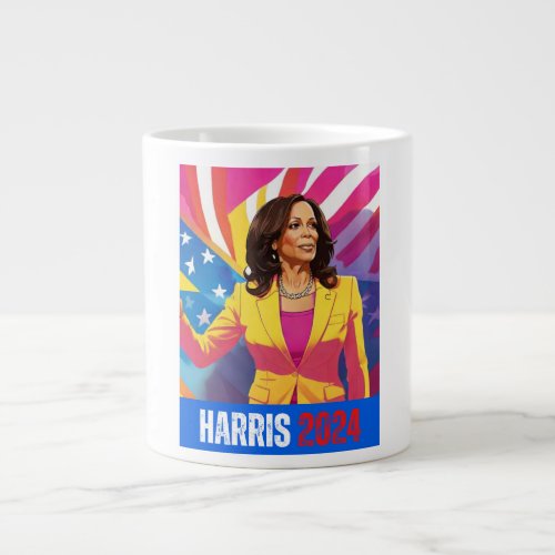 KAMALA HARRIS 2024 GIANT COFFEE MUG