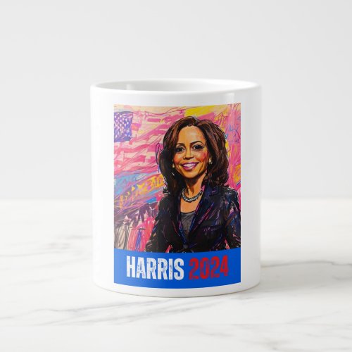 KAMALA HARRIS 2024 GIANT COFFEE MUG