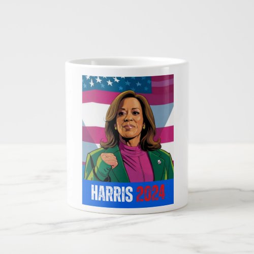 KAMALA HARRIS 2024 GIANT COFFEE MUG