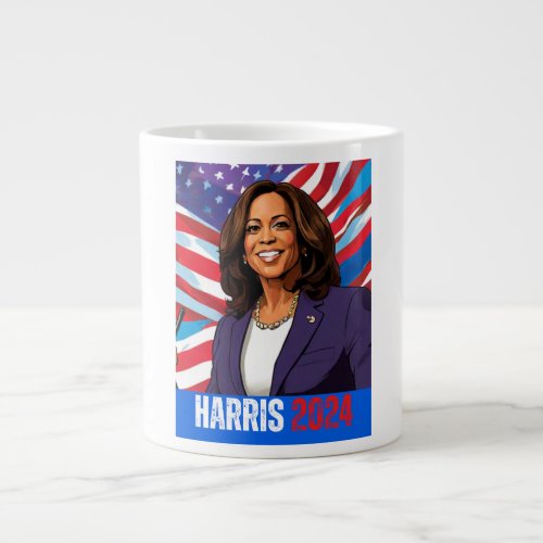 KAMALA HARRIS 2024 GIANT COFFEE MUG