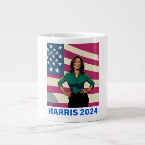 KAMALA HARRIS 2024 GIANT COFFEE MUG