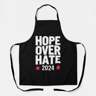Kamala Harris 2024 Hope Over Hate Presidential Apron