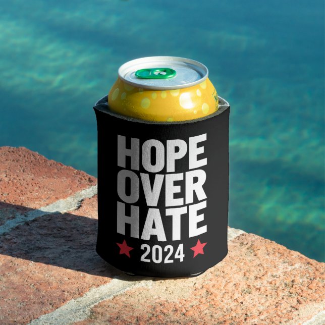 Kamala Harris 2024 Hope Over Hate Presidential  Can Cooler (In Situ Pool)