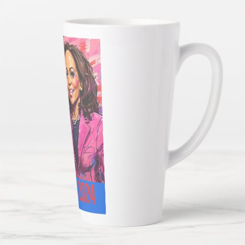 KAMALA HARRIS 2024 LATTE MUG