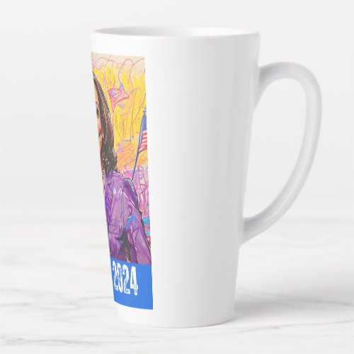 KAMALA HARRIS 2024 LATTE MUG