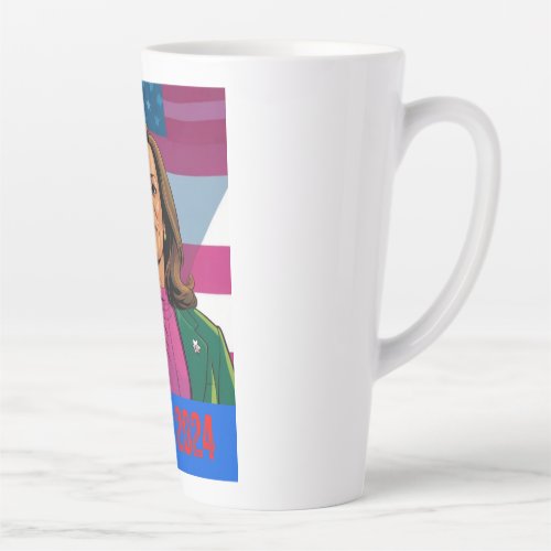 KAMALA HARRIS 2024 LATTE MUG