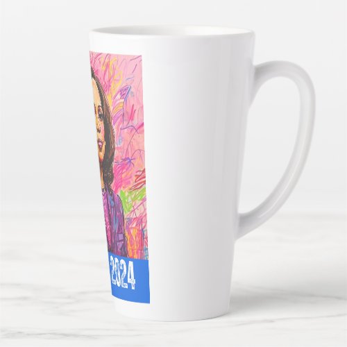 KAMALA HARRIS 2024 LATTE MUG