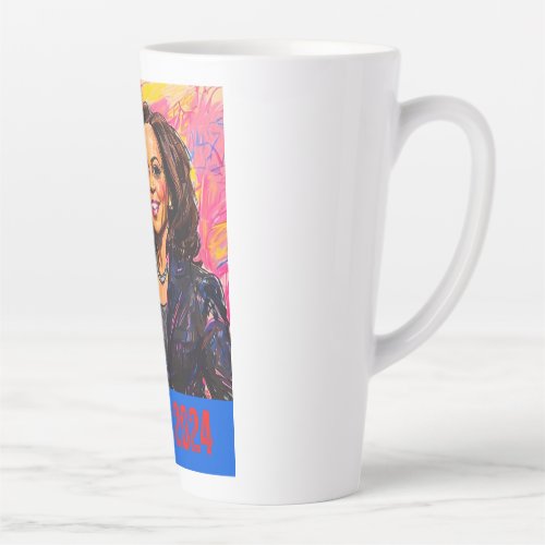 KAMALA HARRIS 2024 LATTE MUG