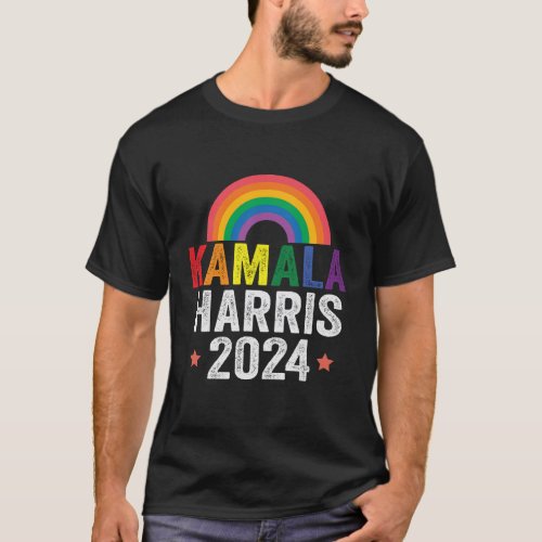 Kamala Harris 2024 Lgbtq Election President  T_Shirt