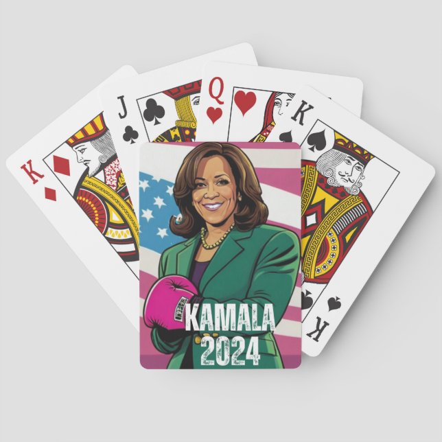 KAMALA HARRIS 2024 POKER CARDS (Back)