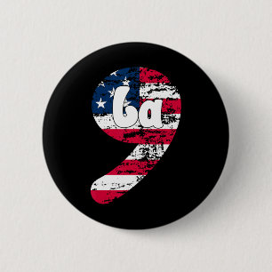 Kamala Harris 2024 President Funny Comma La Kamala Button