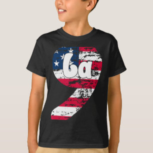 Kamala Harris 2024 President Funny Comma La Kamala T-Shirt