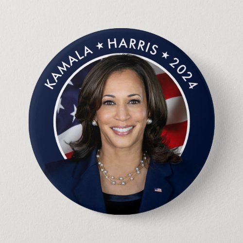 Kamala Harris 2024 Presidential Campaign Button