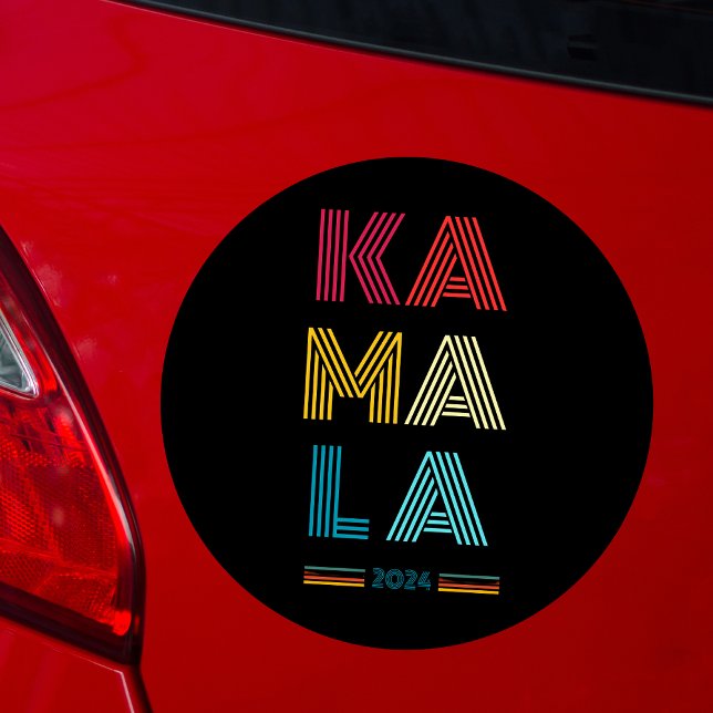 Kamala Harris 2024 Presidential Election Car Magnet (Creator Uploaded)