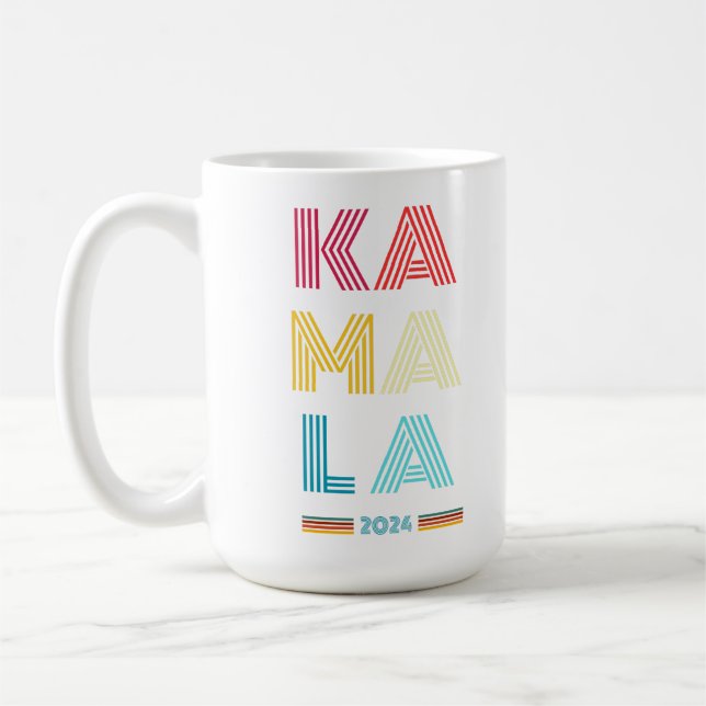 Kamala Harris 2024 Presidential Election Coffee Mug (Left)