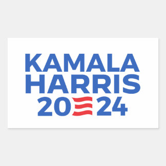 Kamala Harris 2024 Rectangular Sticker