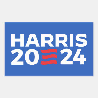 Kamala Harris 2024 Rectangular Sticker