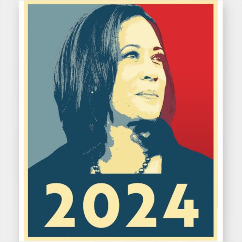 Kamala Harris 2024 Sticker