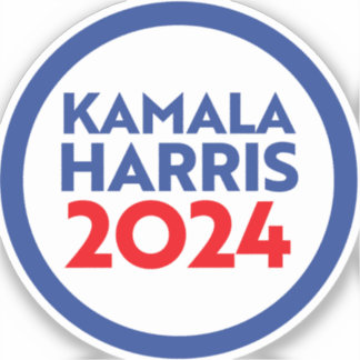 Kamala Harris 2024 Sticker