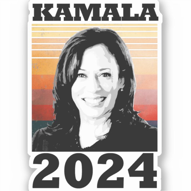 Kamala Harris 2024 Sticker (Front)