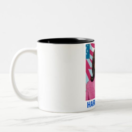 KAMALA HARRIS 2024 Two_Tone COFFEE MUG