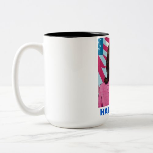 KAMALA HARRIS 2024 Two_Tone COFFEE MUG