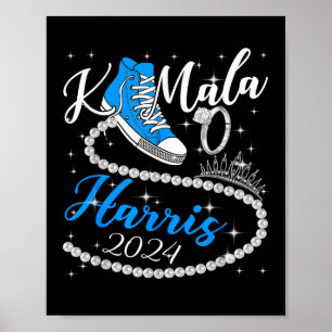 Kamala Harris 2024 Vote President Kamala Election  Poster