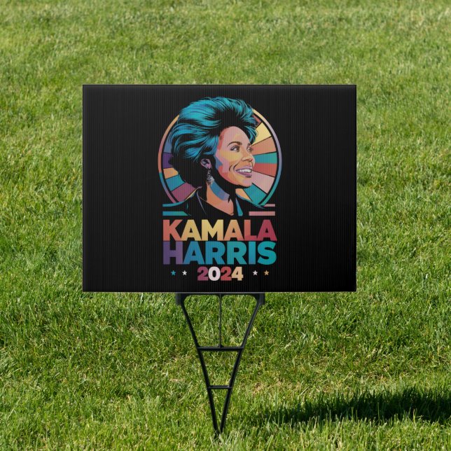 Kamala Harris 2024 Vote President Kamala Election  Sign (Insitu)