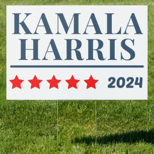 Kamala Harris 2024 Yard Sign